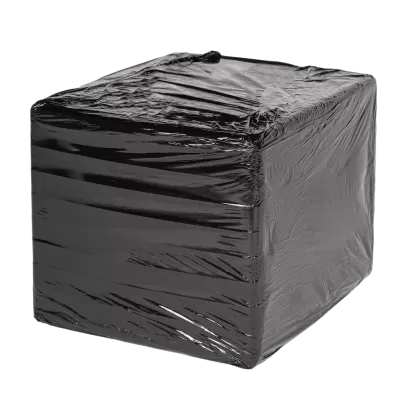 Film noir étirable opaque pour protection et déménagement