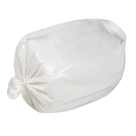 sac blanc 130 L avec cordon