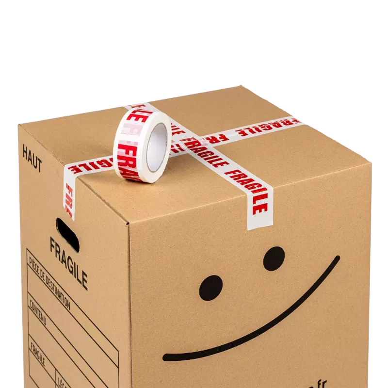 Kit déménagement vaisselle + adhésif fragile | La Tribu du Carton