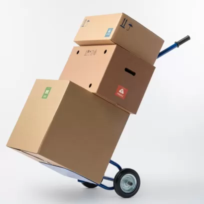 Étiquettes pour cartons de déménagement colorées - 24 stickers