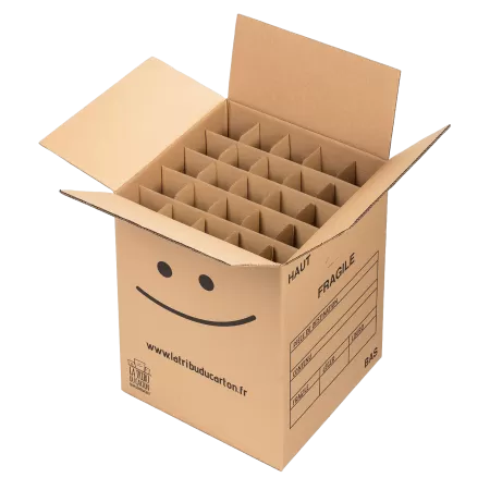 Carton 75 verres barrel avec poignées