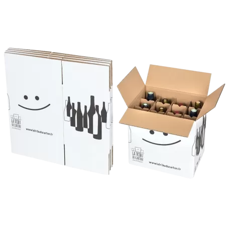 Lot de 5 cartons 12 bouteilles