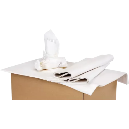 papier journal blanc pour protection objets fragiles et rembourrage