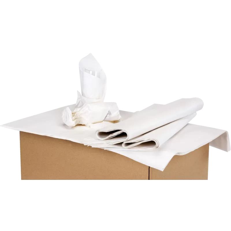 papier journal blanc pour protection objets fragiles et rembourrage