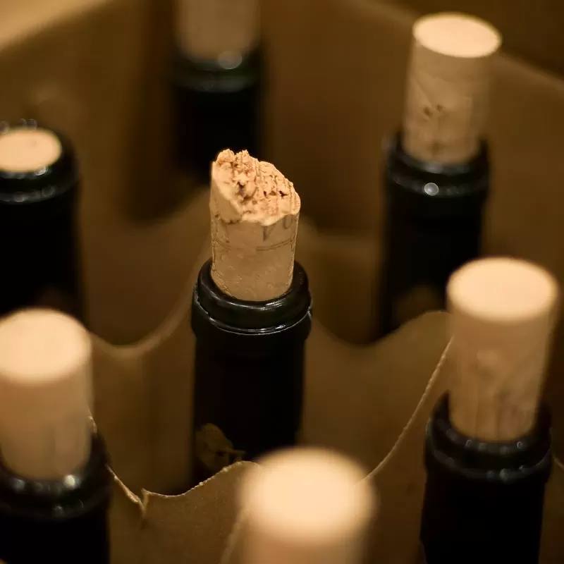 Carton renforcé 12 bouteilles avec compartiment pour déménagement