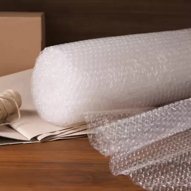 Rouleau de film à bulles 1m x 10 m pour emballage et protection