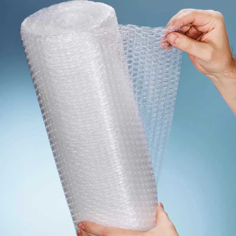 Rouleau de film à bulles 1m x 10 m pour emballage et protection