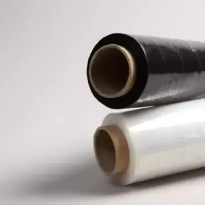 Film noir étirable opaque pour protection et déménagement