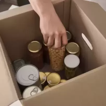 Pack 10 cartons avec poignées pour livres et objets