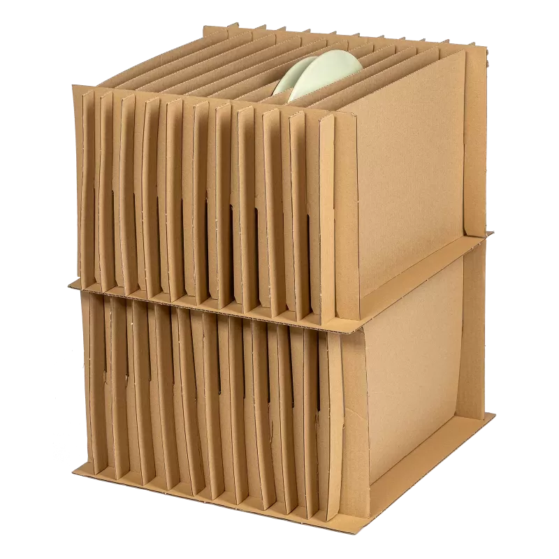 Carton déménagement pour assiettes ultra-renforcé | La Tribu du Carton
